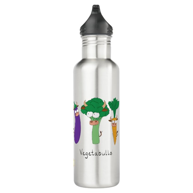Bouteille D'eau Drôle Vegetable mignon Enfants (Droite)