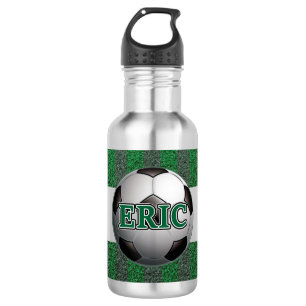Bouteille d'eau du football