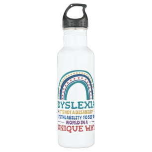 Bouteille D'eau Dyslexia