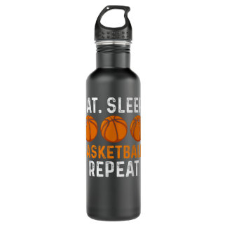 Bouteille D'eau Eat Sleep Basketball Repeat Eat Sleep Basketball P