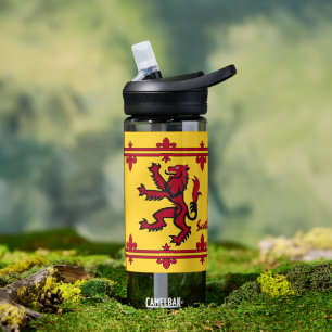 Bouteille D'eau Ecosse patriotique, Rampant, Drapeau écossais jaun