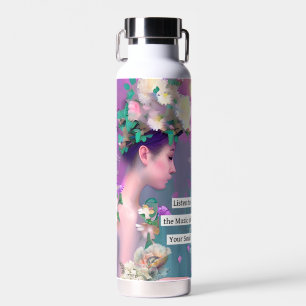 Bouteille D'eau Écoutez la musique de votre âme   Inspirationnel