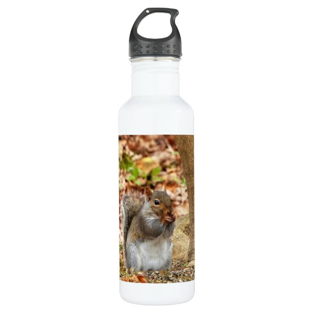 Bouteille D'eau Écureuil affamé (Devant)