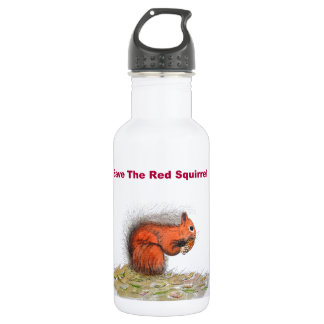 Bouteille D'eau Écureuil rouge