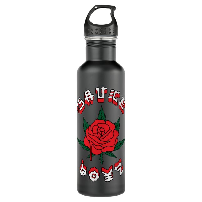Bouteille D'eau Eladio Carrion SauceBoyzzz Eladio Carrion Rose Pul (Devant)