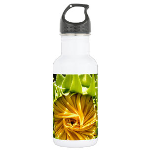 Bouteille D'eau Elégante photo de tournesol jaune