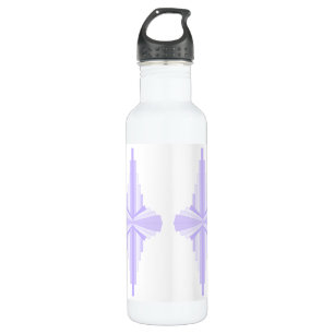 Bouteille D'eau Elément Art déco en lilas & violet 710 ml plan d'e