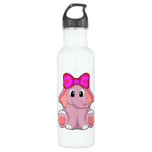 Bouteille D'eau Eléphant au ruban