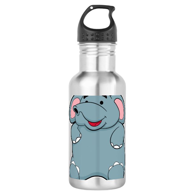Bouteille D'eau Eléphant mignon (Devant)
