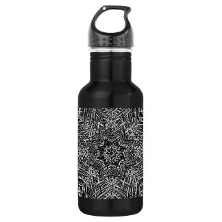 Bouteille D'eau En Acier Inoxydable Acier inoxydable d'étoile filante noire