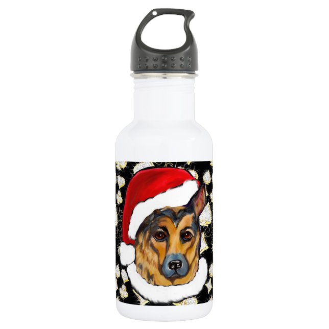 BOUTEILLE D'EAU EN ACIER INOXYDABLE ALMAN SHEPHERD (Devant)