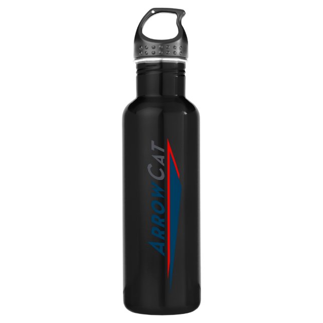 Bouteille D'eau En Acier Inoxydable Aluminium d'ArrowCat 24oz (Devant)