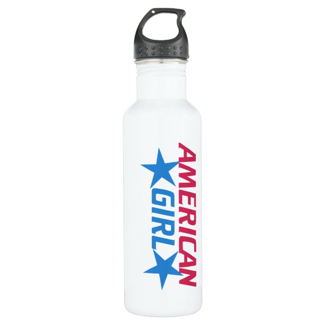 Bouteille D'eau En Acier Inoxydable American Girl (Devant)