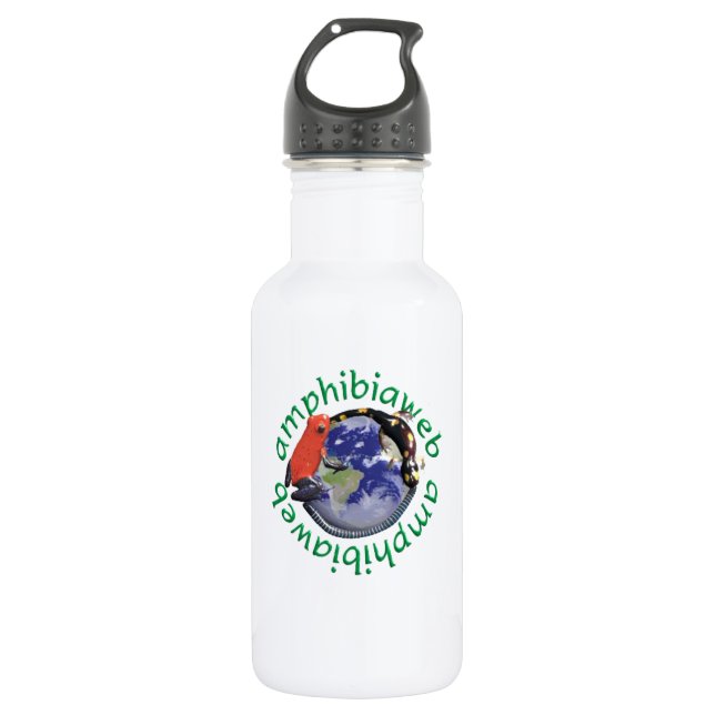 Bouteille D'eau En Acier Inoxydable AmphibiaWeb (Devant)