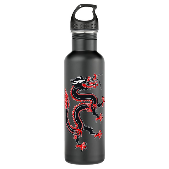 Bouteille D'eau En Acier Inoxydable Année du dragon (Devant)