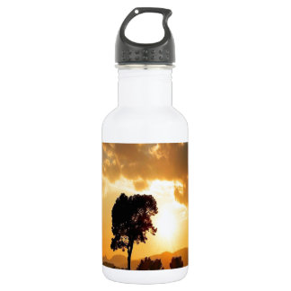 Bouteille D'eau En Acier Inoxydable Arbre