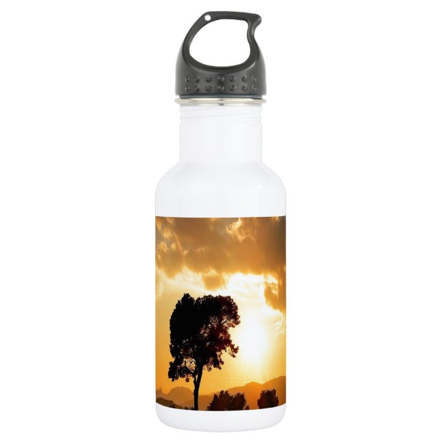 Bouteille D'eau En Acier Inoxydable Arbre (Devant)