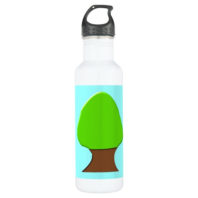 Bouteille D'eau En Acier Inoxydable Arbre (Devant)