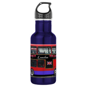 Bouteille D'eau En Acier Inoxydable Autobus rouge double Decker de Londres