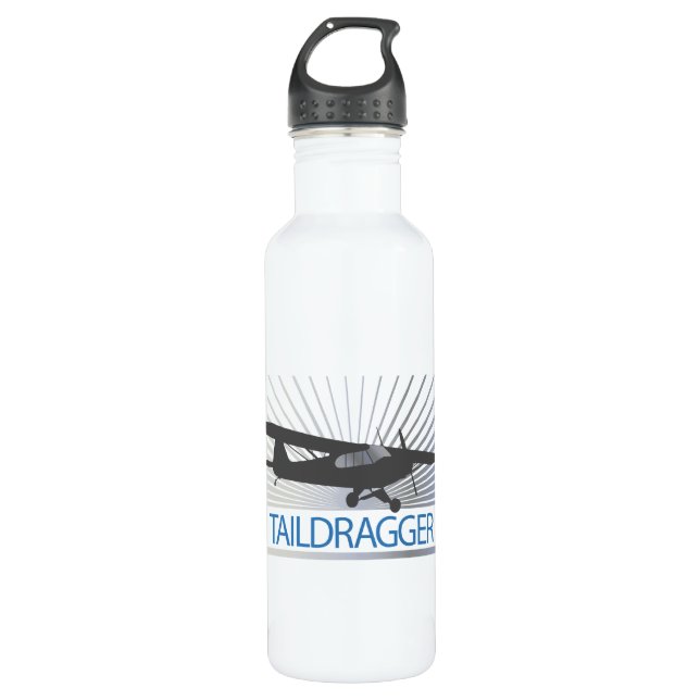 Bouteille D'eau En Acier Inoxydable Avion Taildragger (Devant)