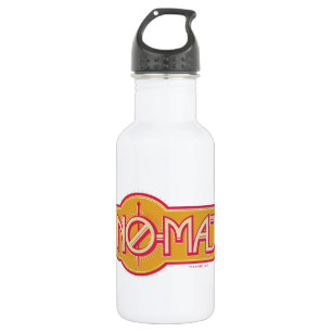 Bouteille D'eau En Acier Inoxydable Badge rouge et jaune NO-MAJ™