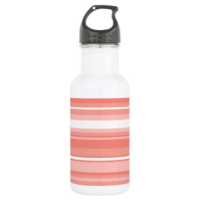 Bouteille D'eau En Acier Inoxydable Bandes coralliennes (Devant)