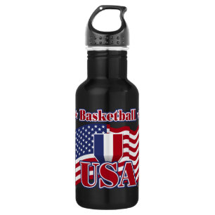 Bouteille D'eau En Acier Inoxydable Basket-ball USA