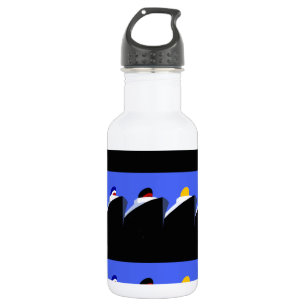 Bouteille D'eau En Acier Inoxydable Bateaux de croisière Poster vintage Ocean Liner