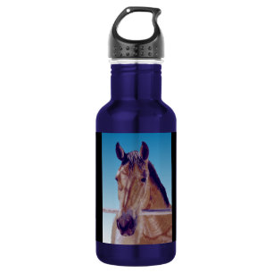 Bouteille D'eau En Acier Inoxydable Beau cheval occidental