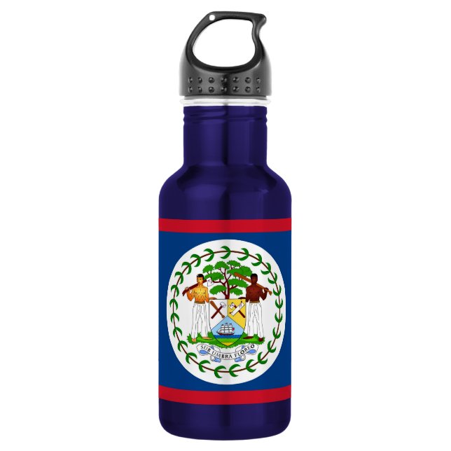 Bouteille D'eau En Acier Inoxydable Bélize Drapeau Liberty Bottle (Devant)