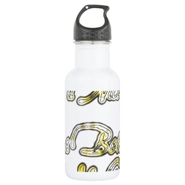 Bouteille D'eau En Acier Inoxydable Belle conception d'art tendance extraordinaire per (Devant)
