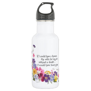 Bouteille D'eau En Acier Inoxydable Belle-fille