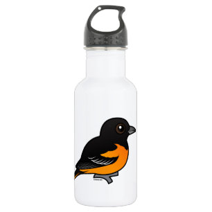 Bouteille D'eau En Acier Inoxydable Birdorable Baltimore Oriole