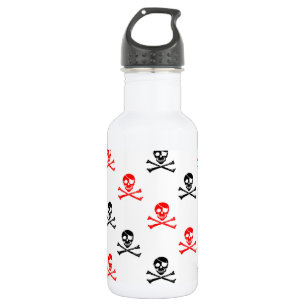 Bouteille D'eau En Acier Inoxydable Bones mignonnes croisées