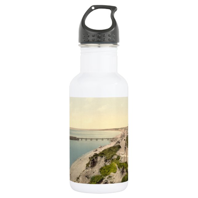 Bouteille D'eau En Acier Inoxydable Bournemouth II, Dorset, Angleterre (Devant)