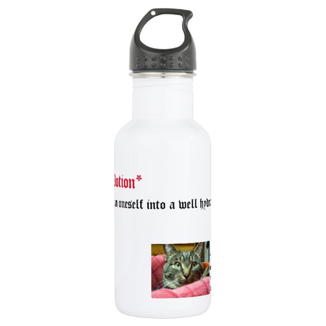 Bouteille D'eau En Acier Inoxydable Breuvage magique de Polywhatsit (Devant)
