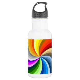 Bouteille D'eau En Acier Inoxydable Bright swirl