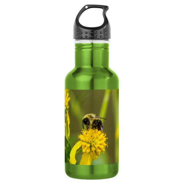 Bouteille d'eau en acier inoxydable Bumblebee (Devant)