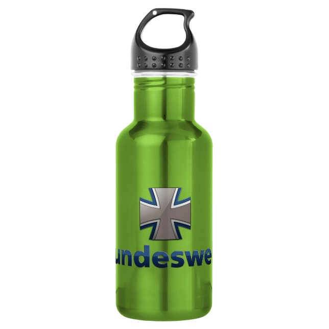 Bouteille D'eau En Acier Inoxydable Bundeswehr Emblem (Devant)