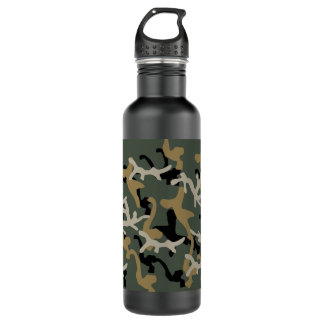 Bouteille D'eau En Acier Inoxydable Camo