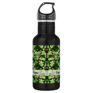 Bouteille D'eau En Acier Inoxydable Camo vert