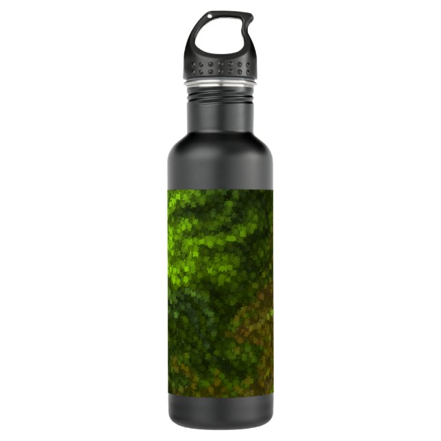 Bouteille D'eau En Acier Inoxydable Camo Woodland (Devant)