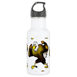 Bouteille D'eau En Acier Inoxydable Cartoon Combattre l'aigle