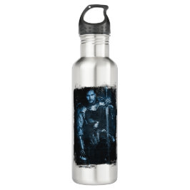 Bouteille D'eau En Acier Inoxydable Chevalier bleu agenouillé avec épée