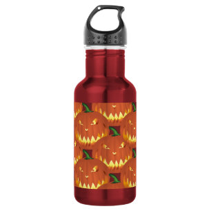 Bouteille D'eau En Acier Inoxydable Citrouille pour Halloween...