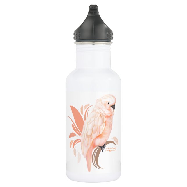 Bouteille D'eau En Acier Inoxydable Cockatoo Moluccan (Droite)