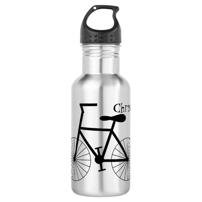 Bouteille D'eau En Acier Inoxydable Conception personnalisée de bicyclette (Devant)