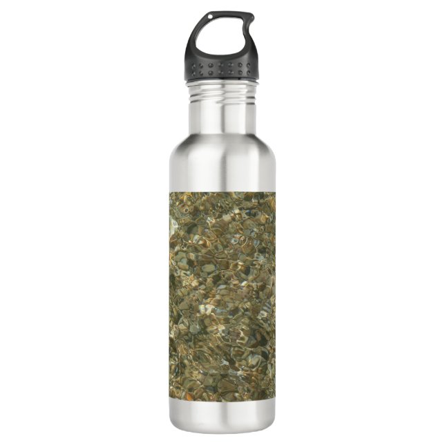 Bouteille D'eau En Acier Inoxydable Coques sous l'eau de ruissellement (Devant)
