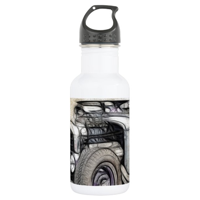 Bouteille D'eau En Acier Inoxydable Coupé de hot rod (Devant)