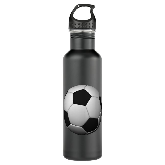 Bouteille D'eau En Acier Inoxydable Coutume de ballon de football (Devant)